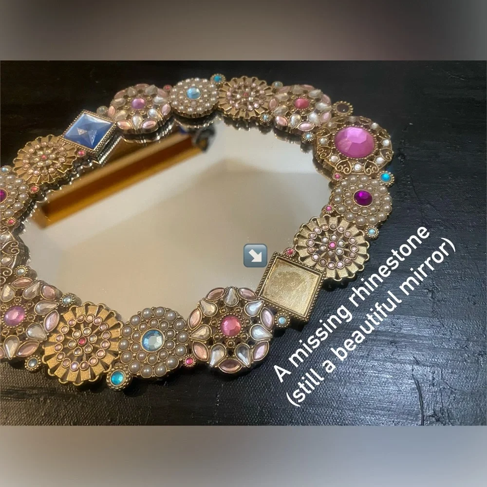 Fun, sequined mirror